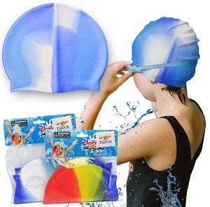 CZEPEK DO PŁYWANIA TĘCZOWY, TRIFOX