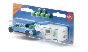 SIKU 16 - FORD F150 PICK-UP CAMPER S1693, SIKU
