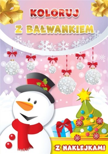 Koloruj z bałwankiem, praca zbiorowa