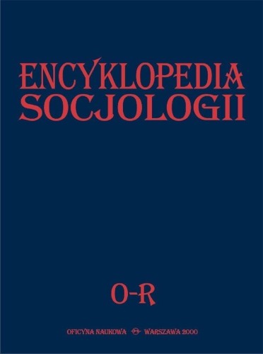 Encyklopedia socjologii T.3 O-R, praca zbiorowa