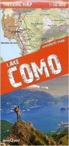 TREKKING MAP JEZIORO COMO 1:50 000 MAPA
