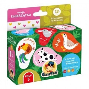CZUCZU MOJE ZWIERZĄTKA 12+ KSIĄŻECZKA NA KÓŁECZKU