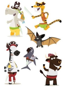 TATUAŻE - ZWIERZAKI PIRACI, HERMA