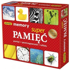 SUPER PAMIĘĆ - MEMORY, ADAMIGO