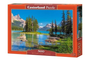 PUZZLE 500 MALIGNE LAKE, CANADA CASTOR, CASTORLAND