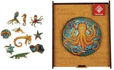 Puzzle drewniane A4 - Ośmiornica, Panta Plast