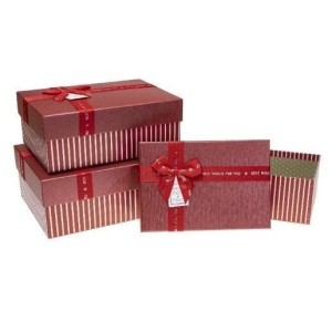 PUDEŁKO PREZENTOWE PUG-22206-PR 3SZT ROZETTE