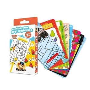 FANTASTYCZNE GRY LOGICZNE 5+, BRIGHT JUNIOR MEDIA