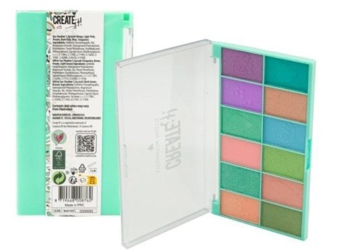 Paleta z cieniami C zielona CREATE IT!, Canenco