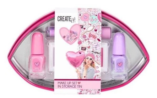 Zestaw Make up w puszce usta CREATE IT!, Canenco