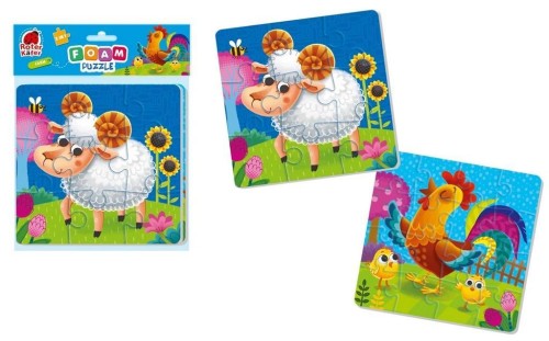 Piankowe puzzle 2w1. Farma, Roter Kafer