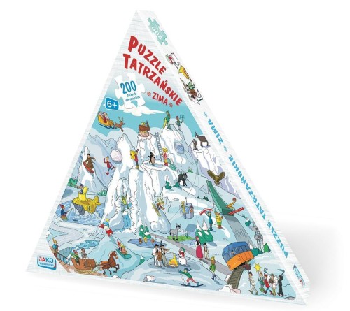 Puzzle 200 Tatrzańskie Zima, Wydawnictwo Jako