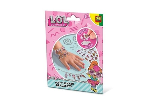 LOL Bransoletki puszyste z naklejkami, SES