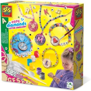 KREATYWNA ZABAWA - BIŻUTERIA Z LITERKAMI, SES NL