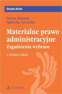 MATERIALNE PRAWO ADMINISTRACYJNE + TESTY ONLINE