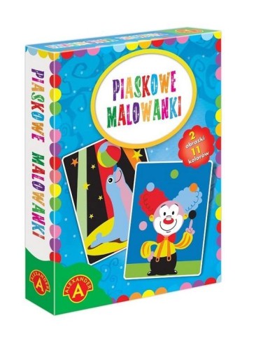 Piaskowe malowanki - Foka i Klaun ALEX, Alexander