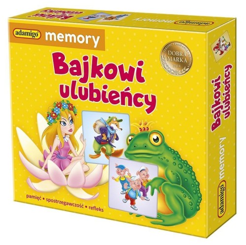 Bajkowi ulubieńcy - adamigo memory, Adamigo