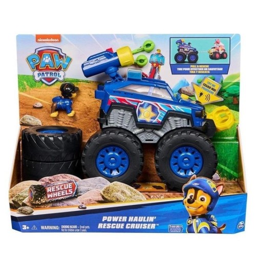 Psi Patrol Reascue Wheels Pojazd Chase's Deluxe