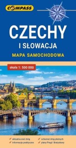 MAPA SAMOCHODOWA. CZECHY I SŁOWACJA