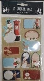 NAKLEJKI DO PODPISYWANIA PREZENTÓW 12,5X20CM 1SZT