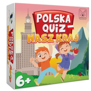 POLSKA QUIZ NASZ KRAJ 6+, KANGUR