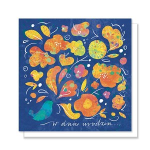 KARTKA OKOLICZNOŚCIOWA. W DNIU URODZIN