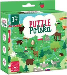 PUZZLE POLSKA 3+