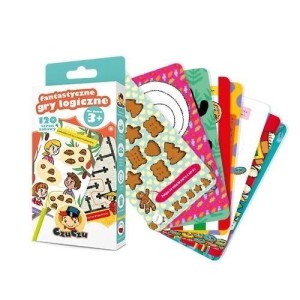 FANTASTYCZNE GRY LOGICZNE 3+, BRIGHT JUNIOR MEDIA