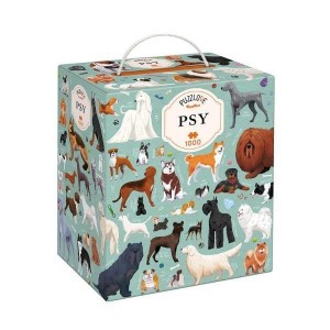 PUZZLOVE CZUCZU PSY 1000EL PUZZLE RODZINNE