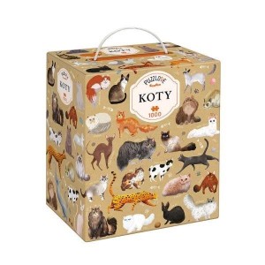 PUZZLOVE CZUCZU KOTY 1000EL PUZZLE RODZINNE