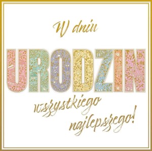 KARNET KW URODZINY