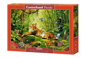 PUZZLE 500 HIS MAJESTY, THE TIGER CASTOR