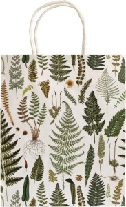 TOREBKA OZDOBNA A5 STBAG128 PAPROTKI, SKONA TING