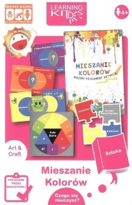 UKŁADANKA EDUKACYJNA - MIESZANIE KOLORÓW, RUSSELL