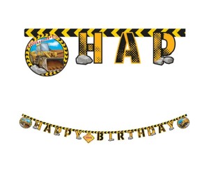 BANNER CONSTRUCTION - HAPPY BIRTHDAY