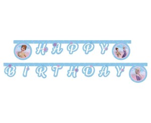 BANNER FROZEN 2: WIND SPIRIT - HAPPY BIRTHDAY