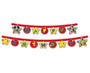 BANNER MICKEY - HAPPY BIRHDAY