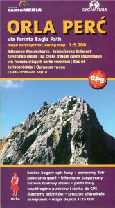ORLA PERĆ VIA FERRATA MAPA TURYSTYCZNA