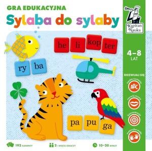 KAPITAN NAUKA. GRA EDUKACYJNA. SYLABA DO SYLABY