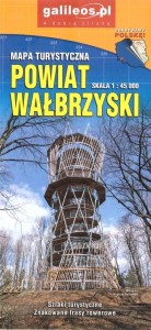 POWIAT WAŁBRZYSKI MAPA TUR., PLAN MIASTA WAŁBRZYCH