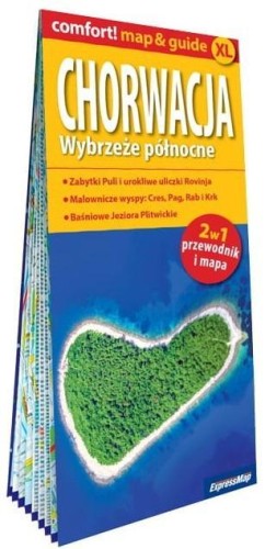 Comfort! map&amp;guide Chorwacja 2w1