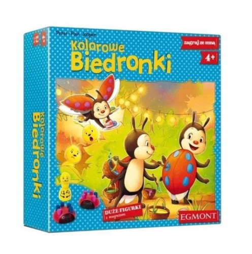 Gra - Zagraj ze mną. Kolorowe biedronki, Egmont