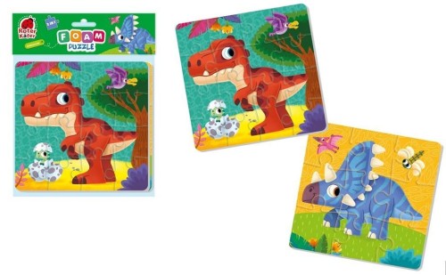 Piankowe puzzle 2w1. Dinozaury, Roter Kafer