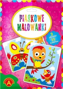 PIASKOWE MALOWANKI - PTASZKI I MOTYLE ALEX