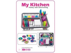 ZESTAW NACZYŃ Z OCIEKARKĄ, ICOM