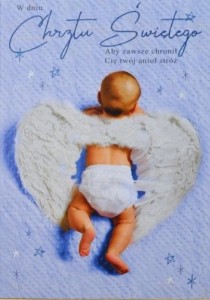 KARTKA OKOLICZNOŚCIOWA CHRZEST TS69