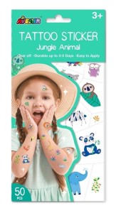 TATUAŻE - ZWIERZĘTA W DŻUNGLI, AVENIR