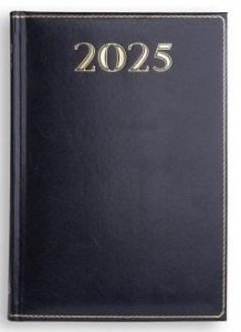 KALENDARZ 2025 A5 MADRID CZARNY