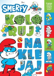 SMERFY. KOLORUJ I NAKLEJAJ, PRACA ZBIOROWA