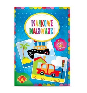 PIASKOWE MALOWANKI - STATEK I SAMOCHÓD ALEX